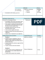 Adjectives Lesson Plan Demo