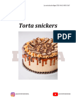 Torta Snickers