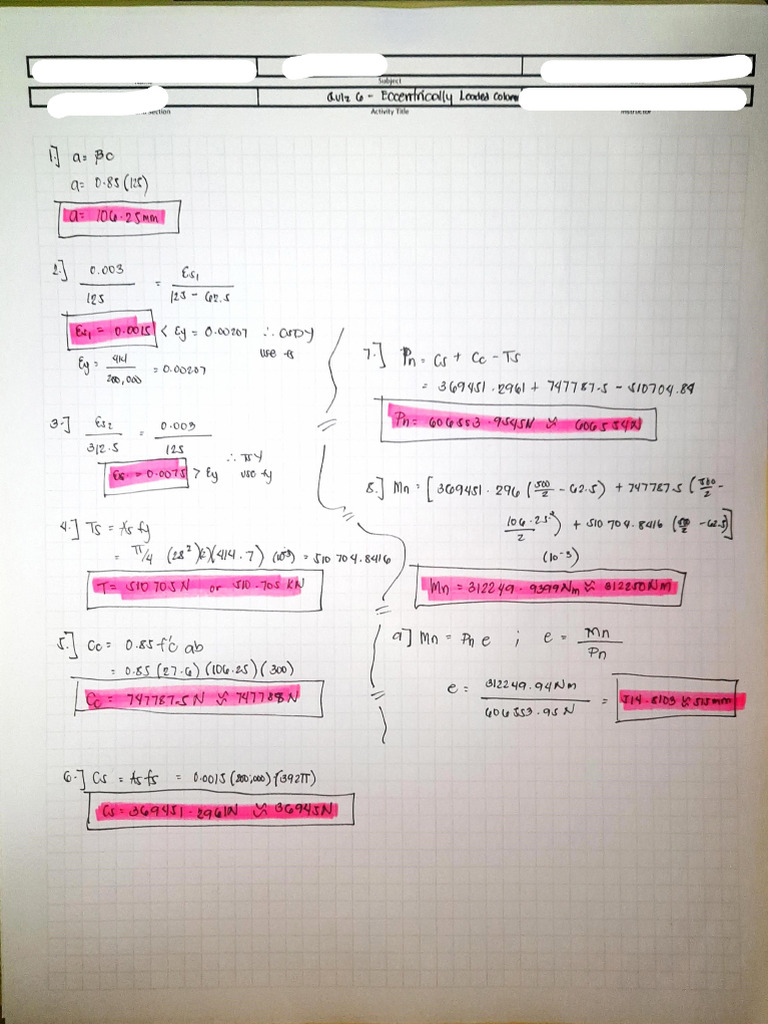 Quiz 6 Solution | PDF