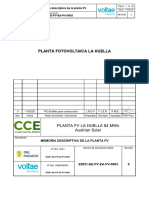 14.1 Informe de Características de La Central