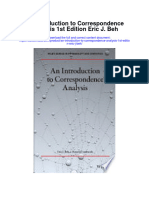 Download An Introduction To Correspondence Analysis 1St Edition Eric J Beh full chapter