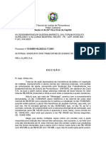 Tribunal de Justiça de Pernambuco - Liminar Sinteepe