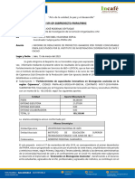 Informe #001-2023 - Informo Sobre Ejecucion de Proyectos Pnipa