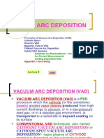 Vacuum arc deposition (Yan Valsky) - Lecture Dr.V.Zhitomirsky (Coating cource_EDPL_TAU)