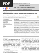 Knowledge and Attitude of Infertile Couples Attend