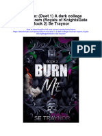 Download Burn Me Duet 1 A Dark College Reverse Harem Royals Of Knightsgate Book 2 Se Traynor full chapter