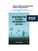 Download An Introduction To Ethics For Nonprofits And Ngos Craig Hanson full chapter