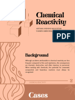 Chemical Reactivity