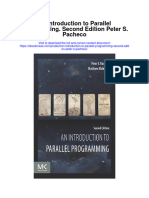 An Introduction To Parallel Programming Second Edition Peter S Pacheco Full Chapter
