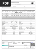 Data Sheet For Three-Phase Squirrel-Cage-Motors SIMOTICS: Motor Type: 1CV4353B Simotics SD - 355 L - Im B3 - 4P