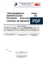 Procedimiento para Identificacion de Peligros