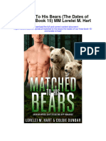 Matched To His Bears The Dates of Our Lives Book 15 MM Lorelei M Hart Full Chapter