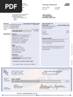 Adp Pay Stub Template PDF