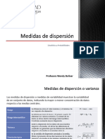 Medidas de Dispersión