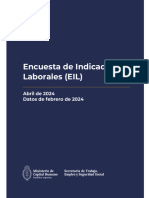 Encuesta de Indicadores Laborales 