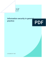 Information Security in General Practice