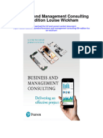 Download Business And Management Consulting 6Th Edition Louise Wickham full chapter