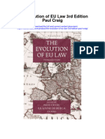 Secdocument - 747download The Evolution of Eu Law 3Rd Edition Paul Craig Full Chapter