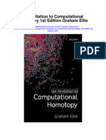An Invitation To Computational Homotopy 1St Edition Graham Ellis Full Chapter