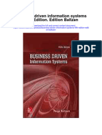Business Driven Information Systems Fifth Edition Edition Baltzan Full Chapter