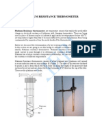 Platinum Resistance Thermometer