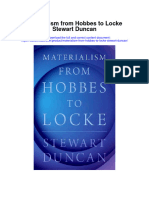 Download Materialism From Hobbes To Locke Stewart Duncan full chapter