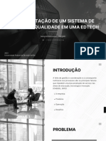 Trabalho de Implementação de Ferramentas Da Qualidade - Samyres