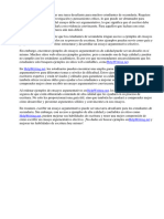 Ejemplos de Ensayos Argumentativos para Estudiantes de Secundaria