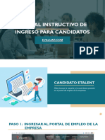 Manual para Candidatos Etalent