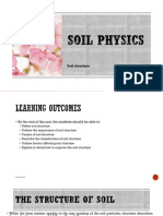 Soil physics. structure