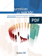 Guide de Prébention Du Suicide