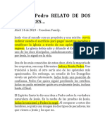 Judas y Pedro RELATO DE DOS TRAIDORES - FREEDOM FAMILY