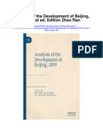 Download Analysis Of The Development Of Beijing 2019 1St Ed Edition Zhao Ran full chapter