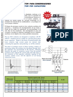 Contactor para Capacitor KML