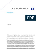 Deutsche Bank Regional P&U Trading Update 2024.03.31