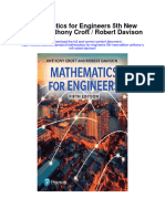 Download Mathematics For Engineers 5Th New Edition Anthony Croft Robert Davison full chapter