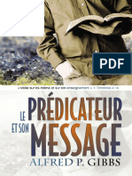 Le predicateur et son message _ Alfred Gibbs