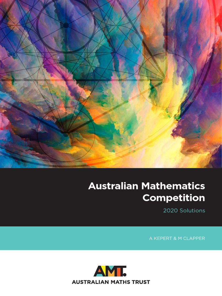 Australian Mathematics Competition 2020 Solutions | PDF | Hay | Area