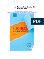 Download Business Research Methods 5Th Edition Bell full chapter