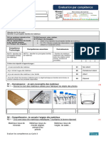 Fiche N°6 Familles de Matériaux