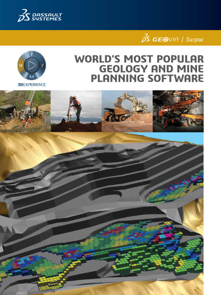 GEOVIA Surpac BR200215LTR LR | PDF | Mining | Geology