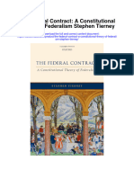 Download The Federal Contract A Constitutional Theory Of Federalism Stephen Tierney full chapter
