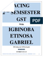 GST With Igbinoba Gabriel Etinosa