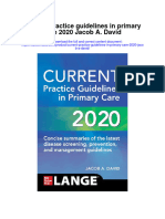 Download Current Practice Guidelines In Primary Care 2020 Jacob A David full chapter