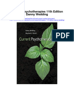 Download Current Psychotherapies 11Th Edition Danny Wedding full chapter