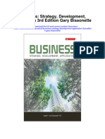Business Strategy Development Application 3Rd Edition Gary Bissonette Full Chapter