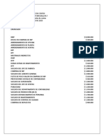 1.3) Ejercicio Sobre El Estado de Costos