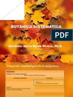 Tarea - Concepto Botánica Sistemática