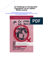 Download The Feminist Challenge To The Socialist State In Yugoslavia 1St Ed Edition Zsofia Lorand full chapter