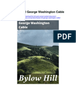 Download Bylow Hill George Washington Cable full chapter